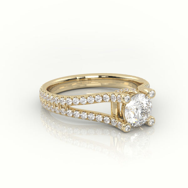 1.5  Carat Round Cut Diamond Ring