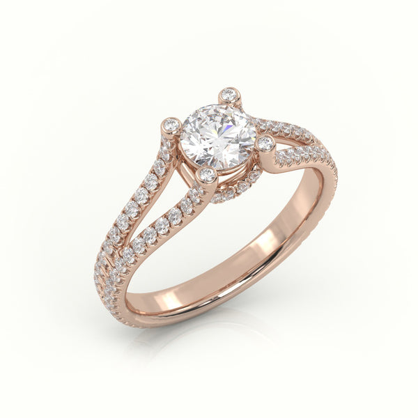 1.5  Carat Round Cut Diamond Ring