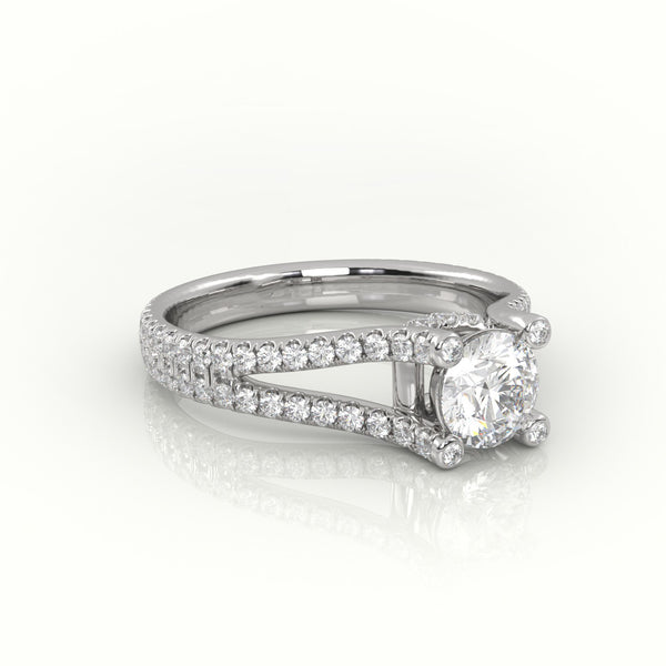 1.5  Carat Round Cut Diamond Ring
