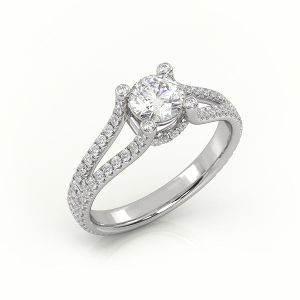 1.5  Carat Round Cut Diamond Ring