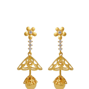 Dummy Silver hopp earrings GemStone 3