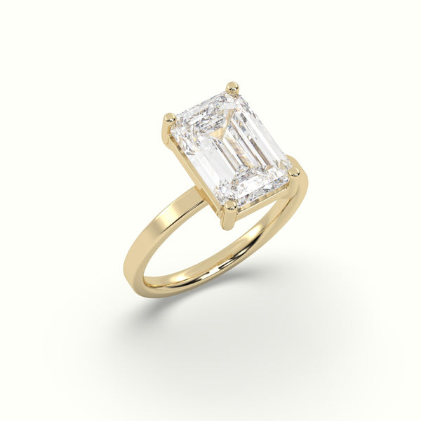 Stunning 1.5 Carat Round Brilliant Cut Diamond Ring in 18K White Gold- Test 1