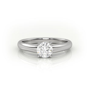 Stunning 1.5 Carat Round Brilliant Cut Diamond Ring in 18K White Gold- Test 3