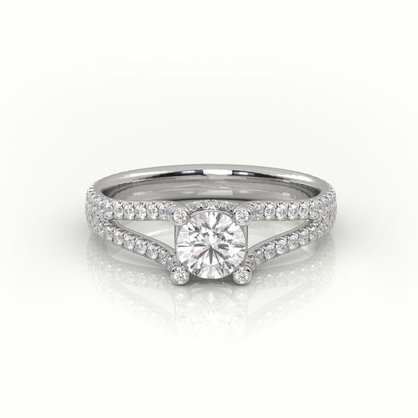 1.5  Carat Round Cut Diamond Ring