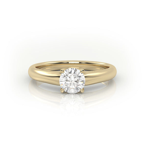 Stunning 1.5 Carat Round Brilliant Cut Diamond Ring in 18K White Gold- Test 1