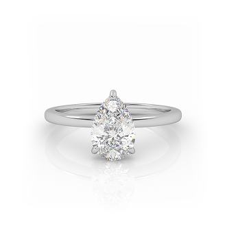 Stunning 1.5 Carat Round Brilliant Cut Diamond Ring in 18K White Gold- Test 1