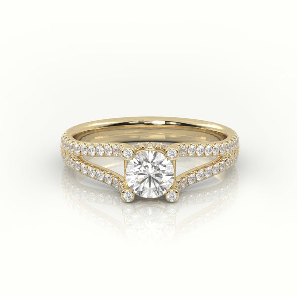 1.5  Carat Round Cut Diamond Ring