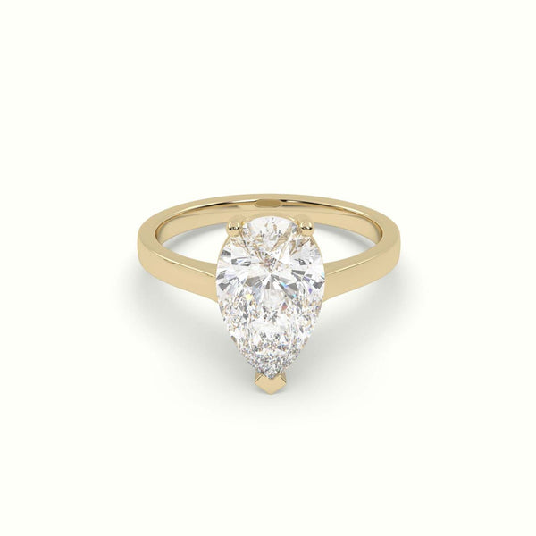 Stunning 1.5 Carat Round Brilliant Cut Diamond Ring in 18K White Gold- Test 1