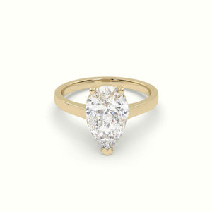 Stunning 1.5 Carat Round Brilliant Cut Diamond Ring in 18K White Gold- Test 2