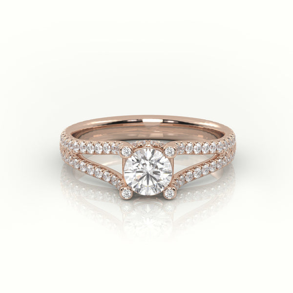 1.5  Carat Round Cut Diamond Ring